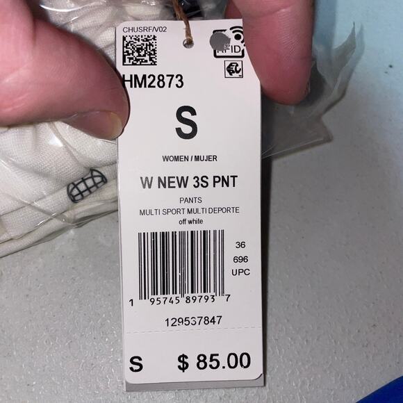 Adidas tricot women track bottoms pants size small - Picture 11 of 11